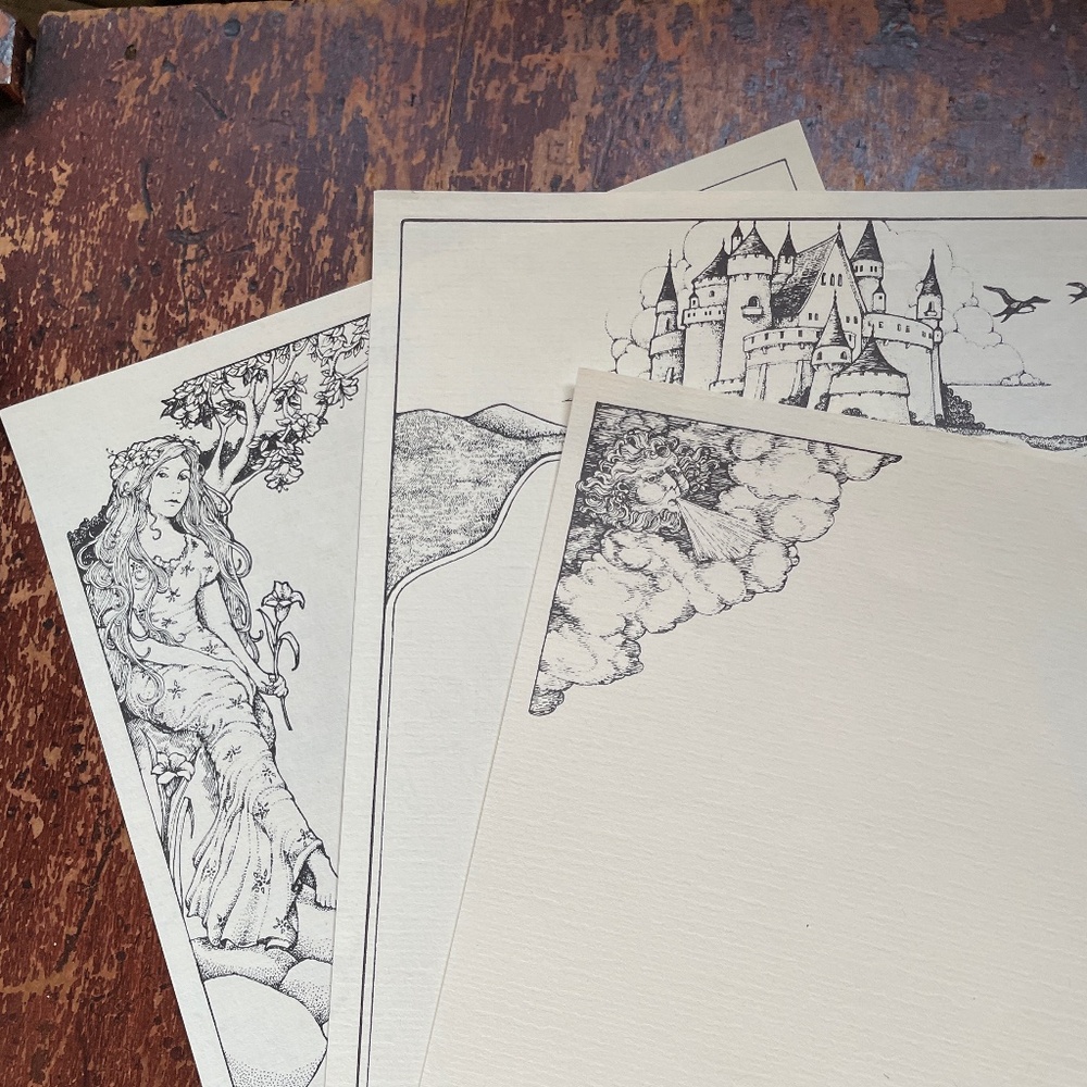 vintage stationary - Picture 4 of 11